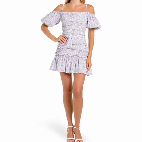 Astr Dresses & Skirts - ASTR The Label Women's Blue and
Pink Dress NWOT XS. Send offers